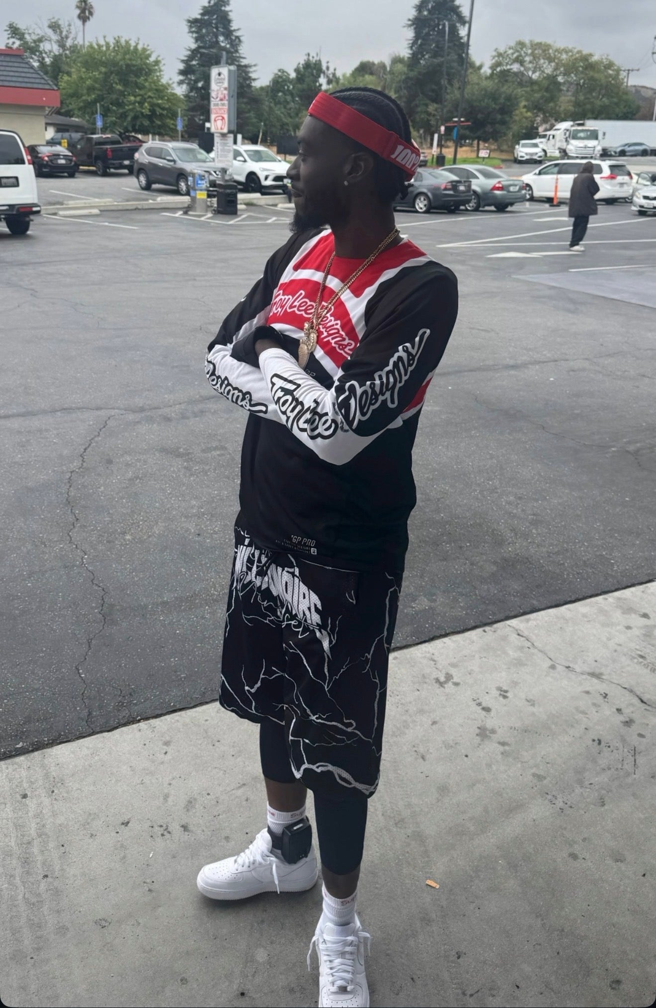 White Millionaire Basketball shorts