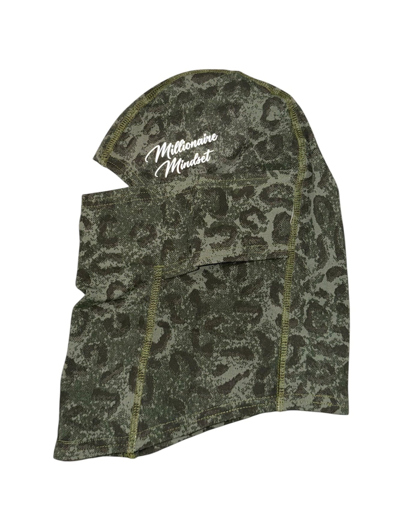 Green Leopard ski mask  (Heat Reactive)