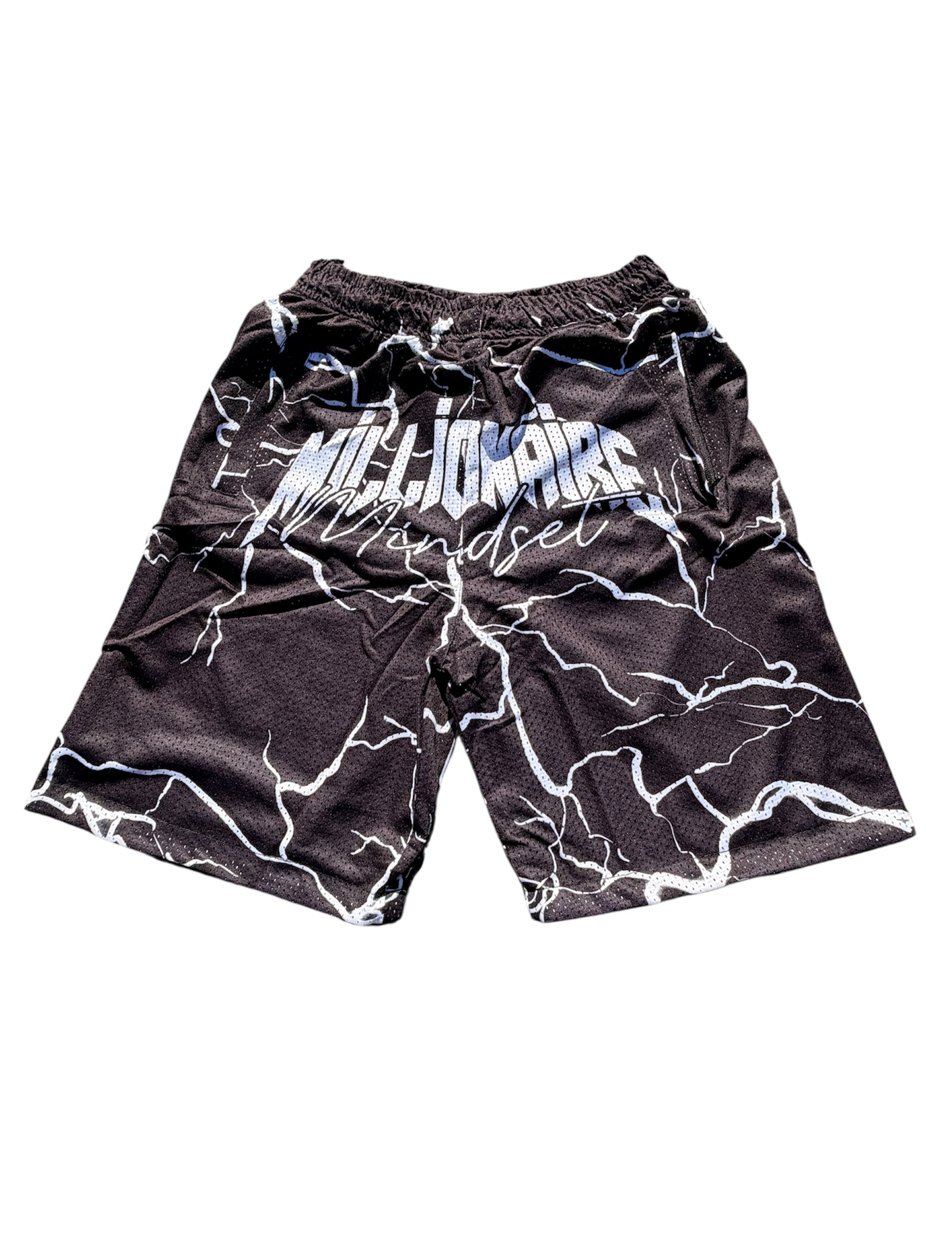 White Millionaire Basketball shorts