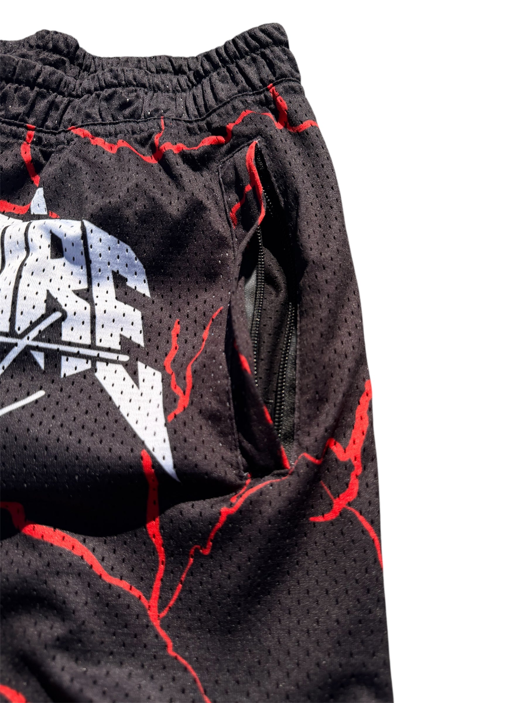 Red Millionaire Basketball Shorts