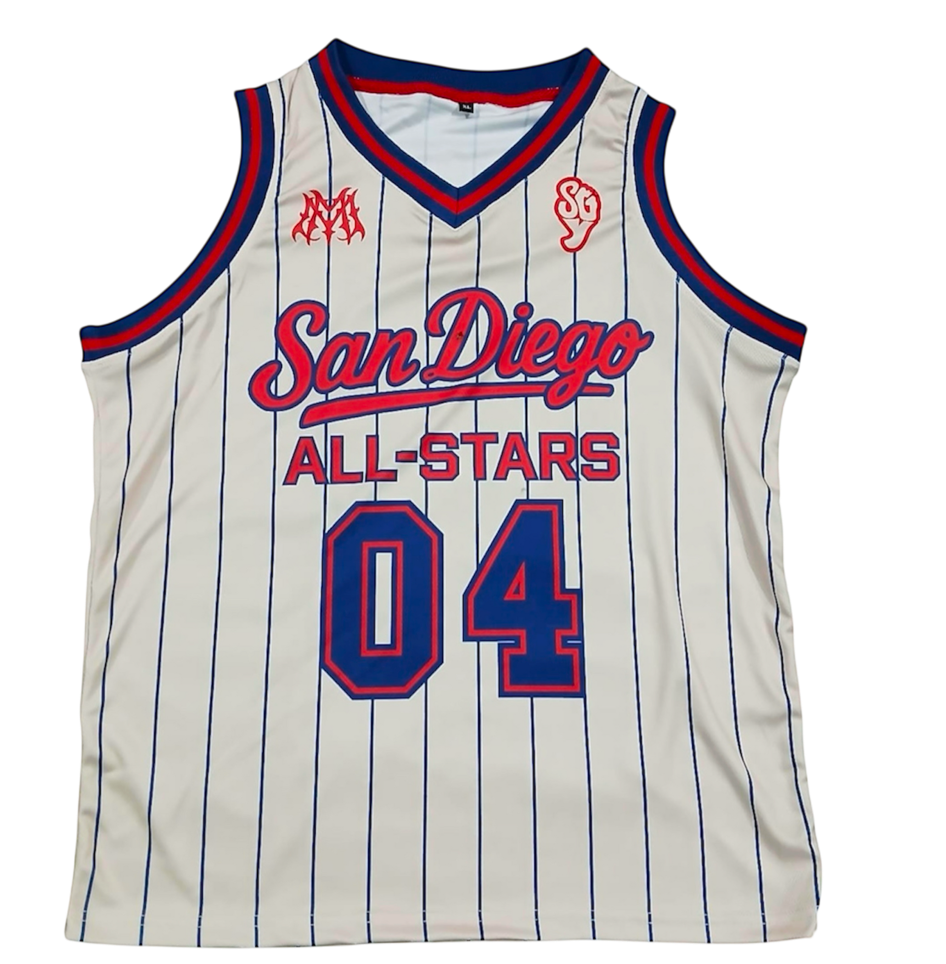 Custom SD all star jersey (white)
