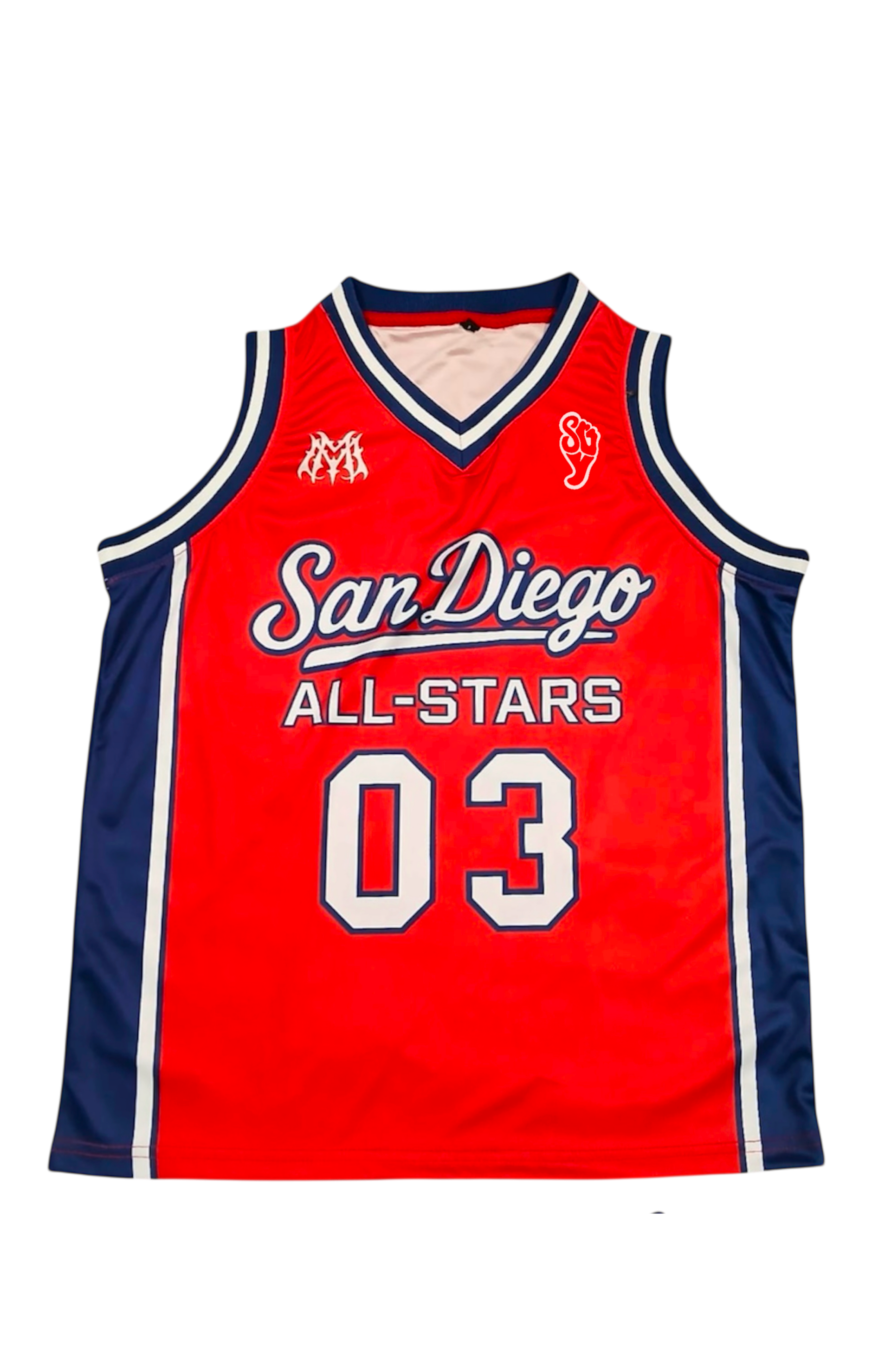 SD all star jersey (red)
