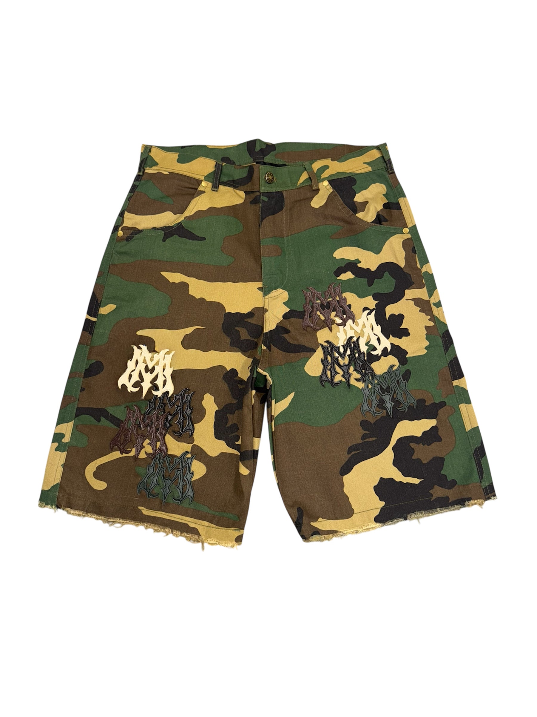 Mission millionaire Camo Jorts